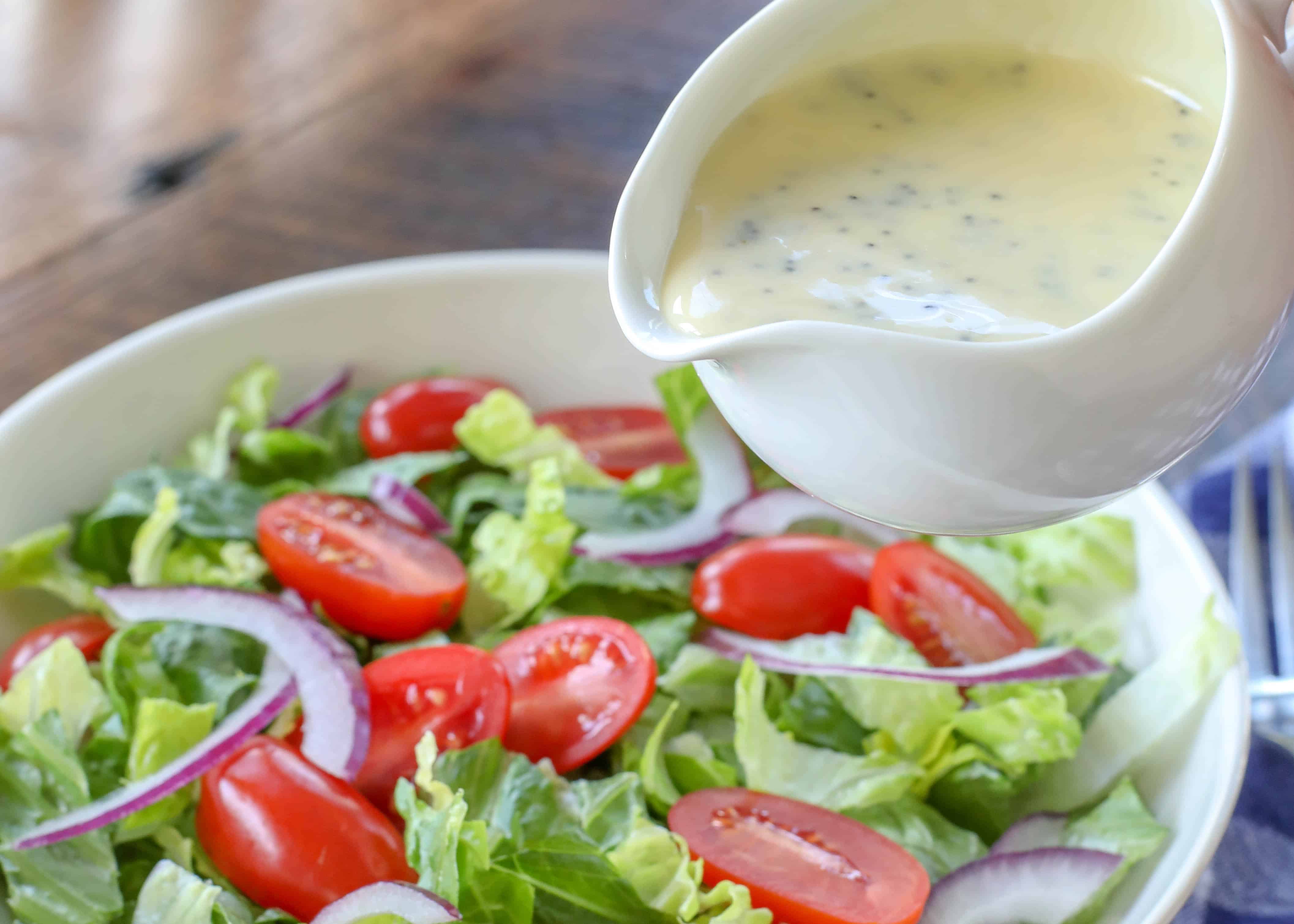 Homemade Honey Mustard Poppyseed Dressing: Better Than Store-Bought
